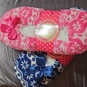 Slipper Socks with Bow Bundle